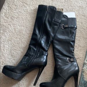 Ladies platform boots